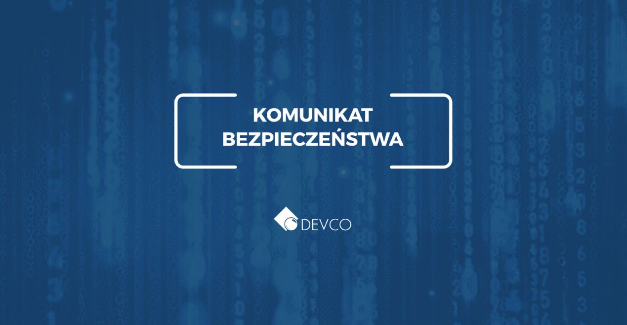 Komunikat Bezpieczeństwa